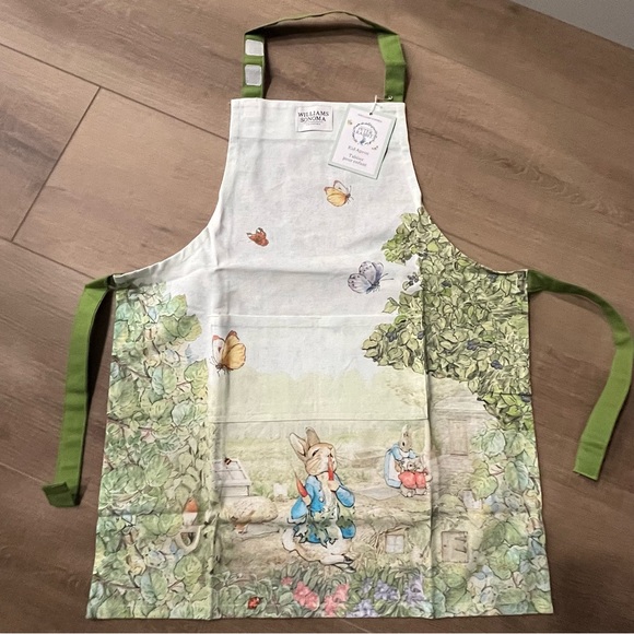 Williams Sonoma Other - Williams Sonoma Peter Rabbit Kids Apron 5764 Beatrix Potter NWT Easter Children
